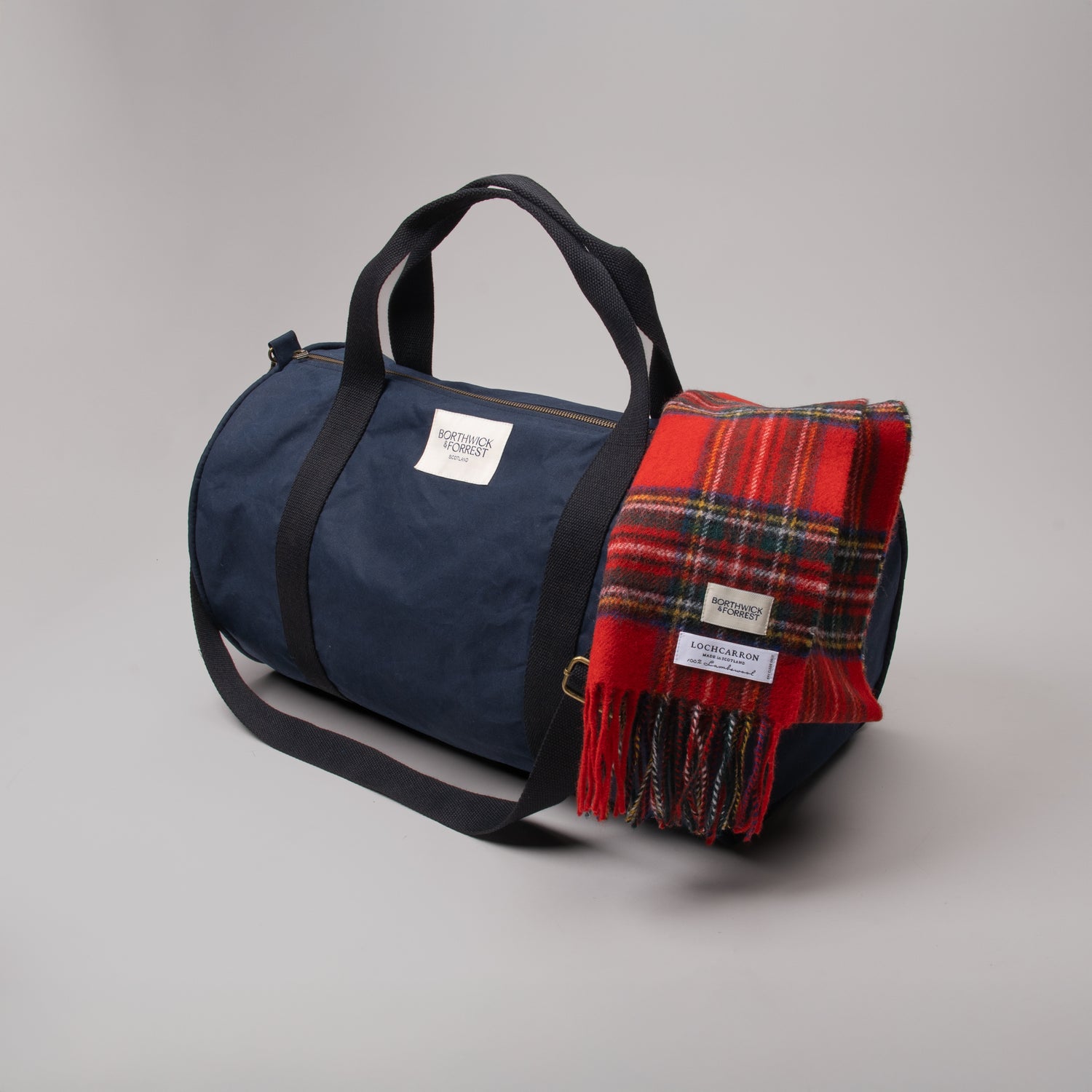 Balgair Weekender & Scarf gift bundle - Royal Stewart